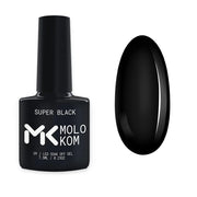 MOLOKOM Gel Polish Super Black 7.5 ml