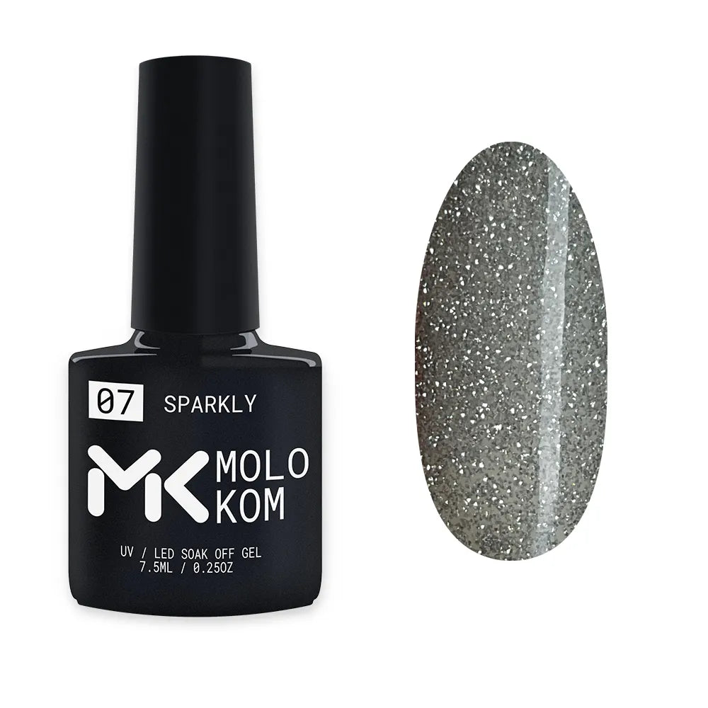 MOLOKOM Gel Polish Sparkly 7 7.5 ml