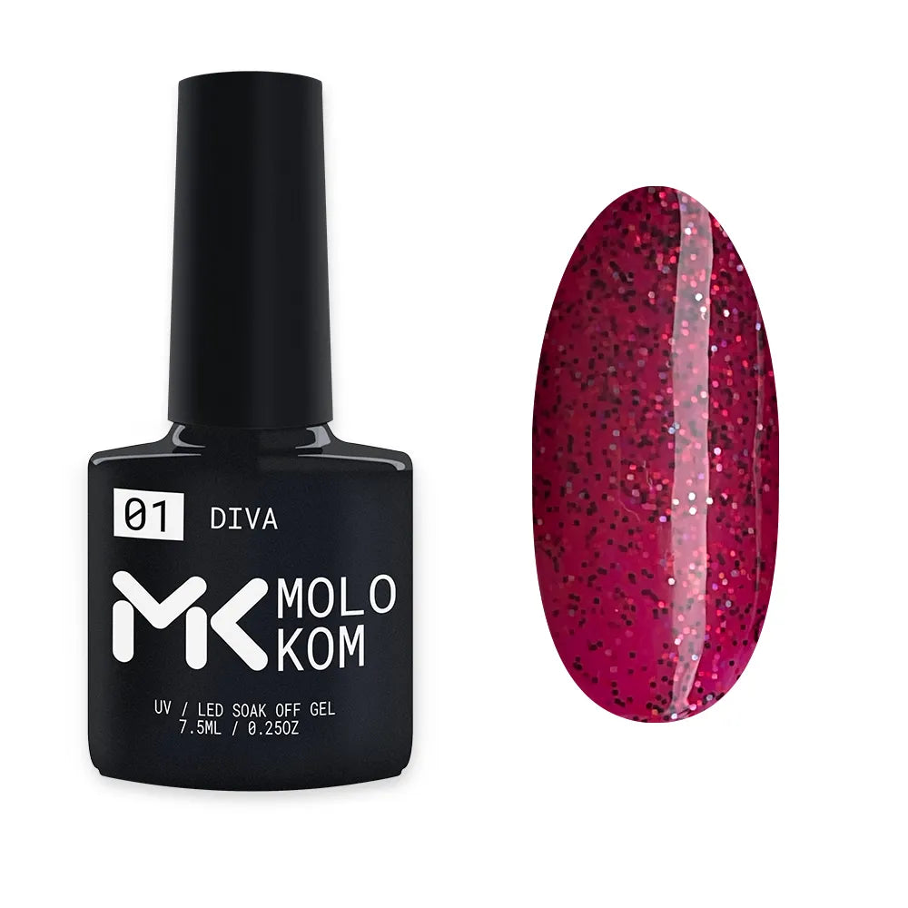 MOLOKOM Gel Polish Diva 1 7.5 ml