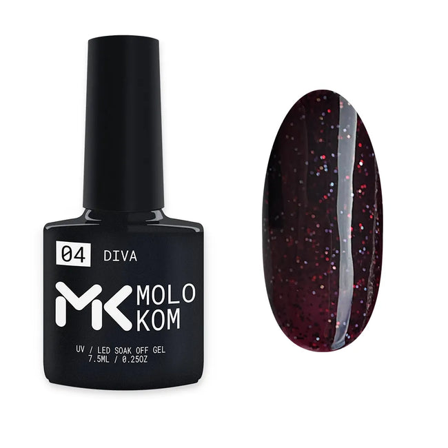 MOLOKOM Gel Polish Diva 4 7.5 ml