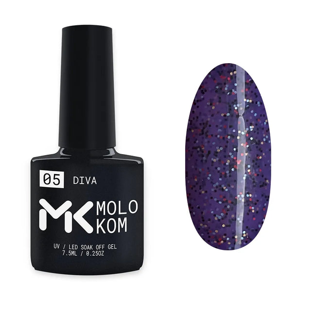 MOLOKOM Gel Polish Diva 5 7.5 ml