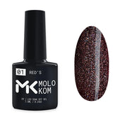 MOLOKOM Gel Polish Red's 1 7.5 ml