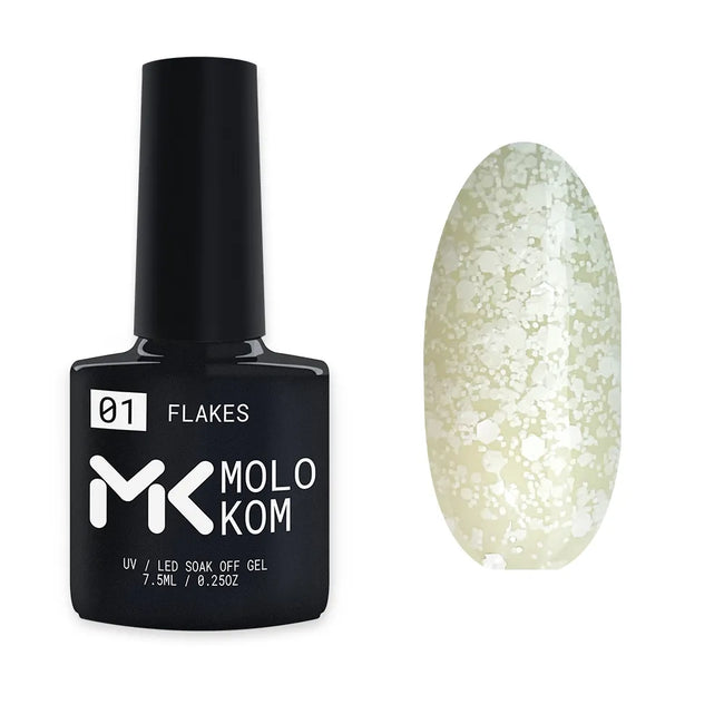 MOLOKOM Gel Polish Flakes 1 7.5 ml