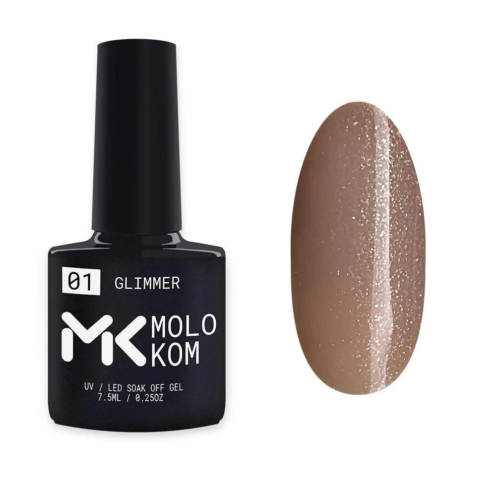 MOLOKOM Gel Polish Glimmer 1 7.5 ml