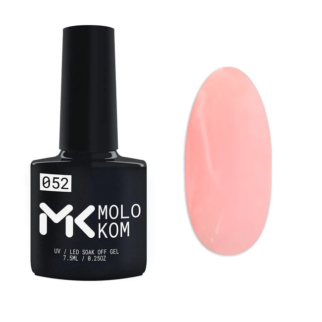 MOLOKOM Gel Polish 052 7.5 ml (Semi-transparent)
