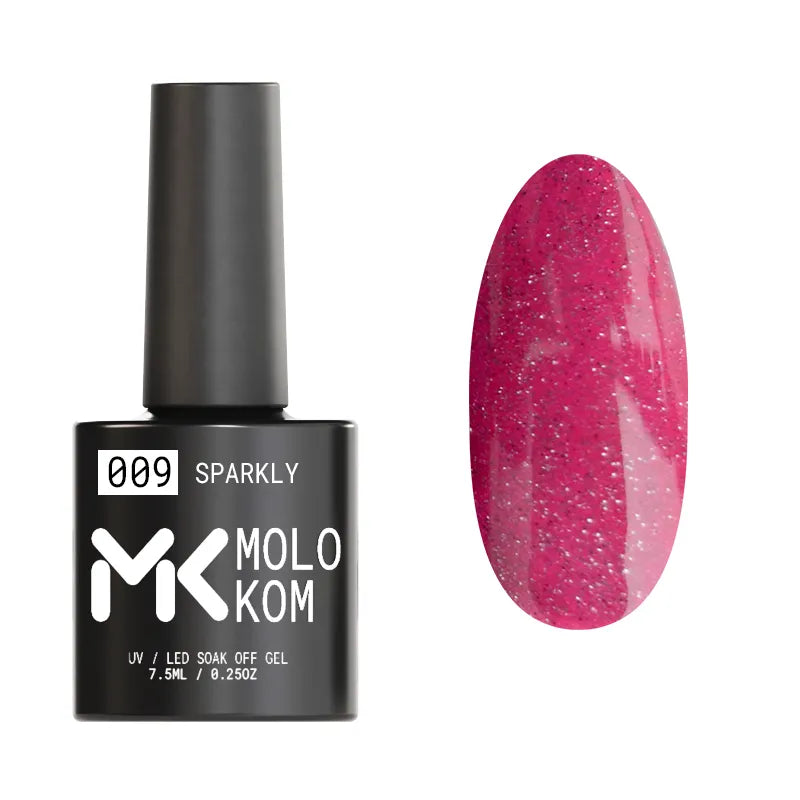 MOLOKOM Gel Polish Sparkly 9 7.5 ml