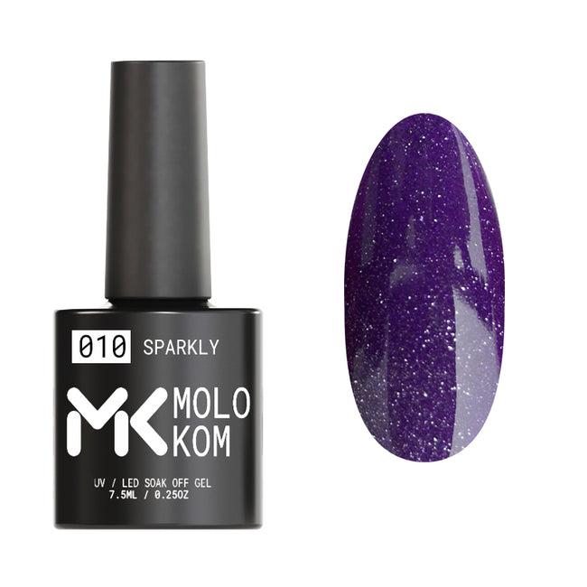 MOLOKOM Gel Polish Sparkly 10 7.5 ml