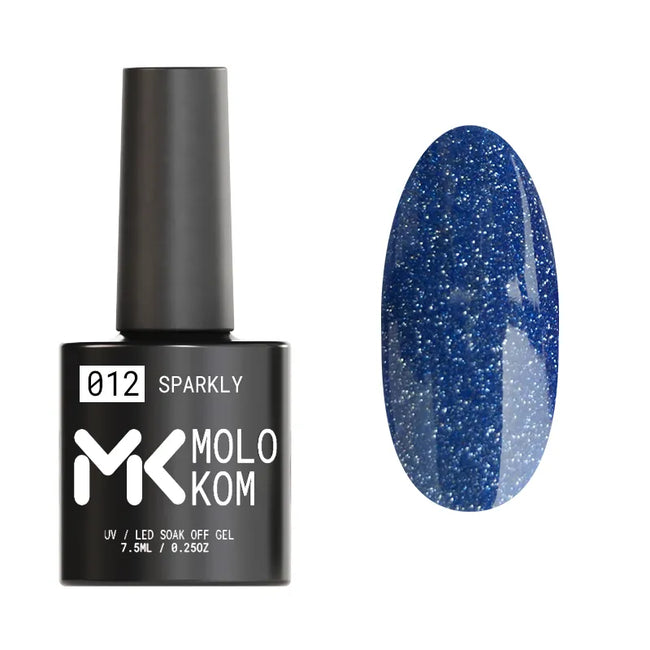 MOLOKOM Gel Polish Sparkly 12 7.5 ml