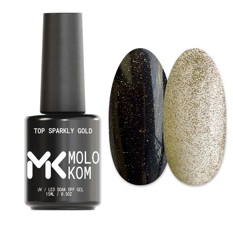 MOLOKOM Top Sparkly Gold 15 ml