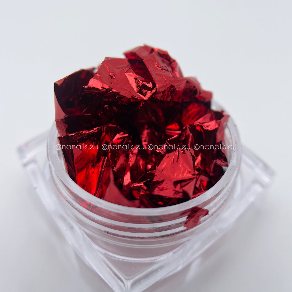 Foil in Jar, Red