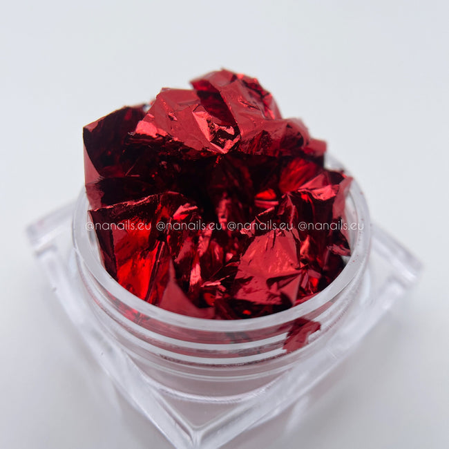 Foil in Jar, Red