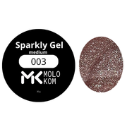 Builder Gel MOLOKOM Sparkly Medium 003 30 g