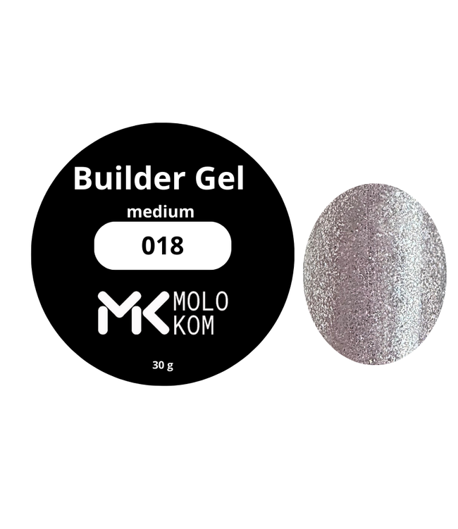 MOLOKOM Builder Gel Medium 018 30 g