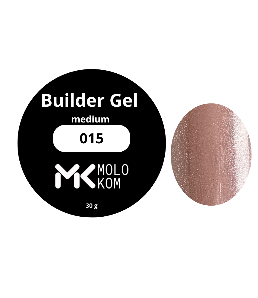 MOLOKOM Builder Gel Medium 015 30 g
