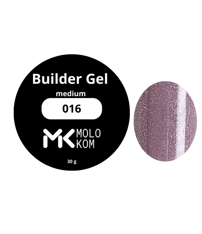 MOLOKOM Builder Gel Medium 016 30 g