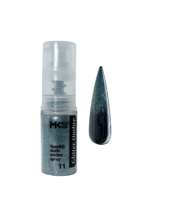 MOLOKOM Sparkly Nail Powder Spray 11 (For nail art) 7.5 g