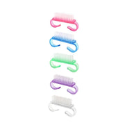MOLOKOM Nail brush with open handle, 1 pcs, Random color
