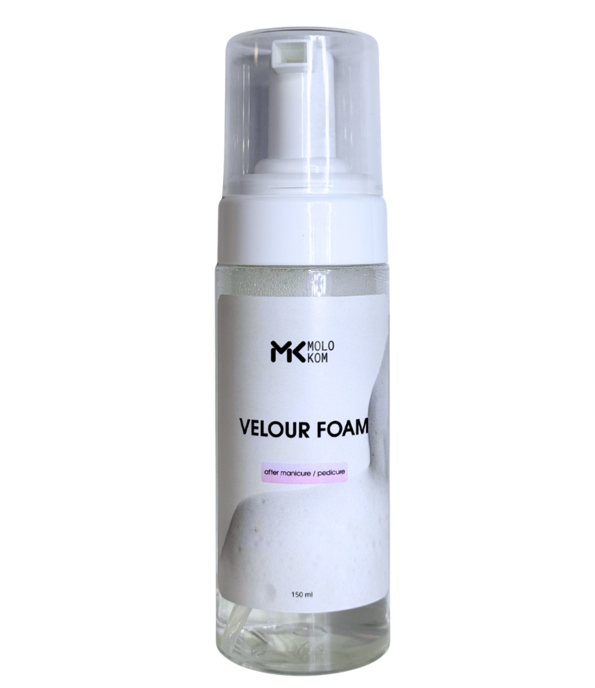 MOLOKOM Velour – hoitovaahto manikyyrin tai pedikyyrin jälkeen 150 ml