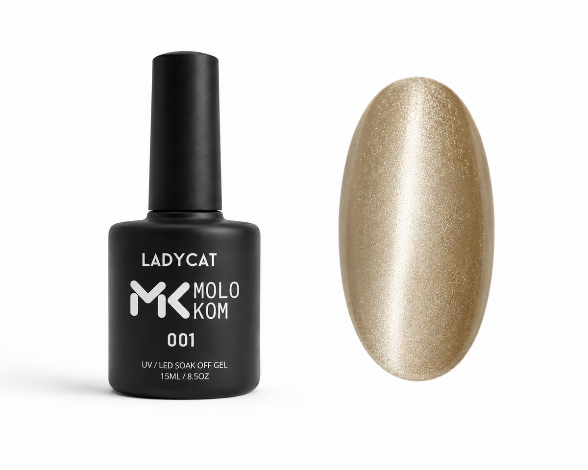 Gel Polish MOLOKOM Lady Cat 1 7 ml (Cat eye)