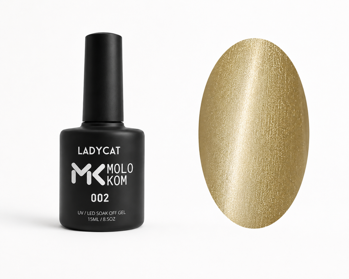 Gel Polish MOLOKOM Lady Cat 2 7 ml (Cat eye)