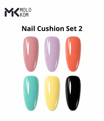 MOLOKOM Nail Cushion Set 2 - Gel Paint Set for Nail Art — view 2