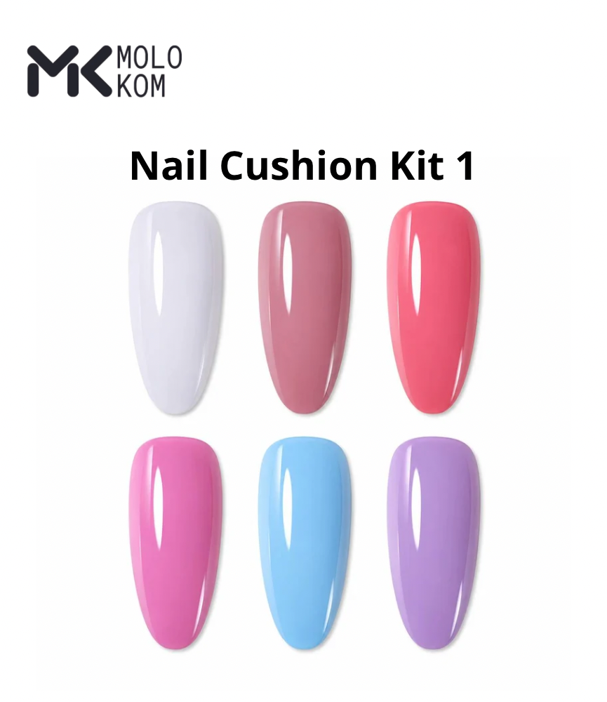 MOLOKOM Nail Cushion Kit 1 - Gel Paint Set for Nail Art — view 2