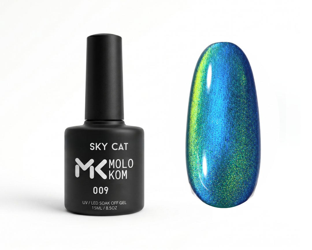 Gel Polish MOLOKOM Sky Cat 9 7 ml (Cat eye)