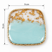 Nail Mixing Palette mint square