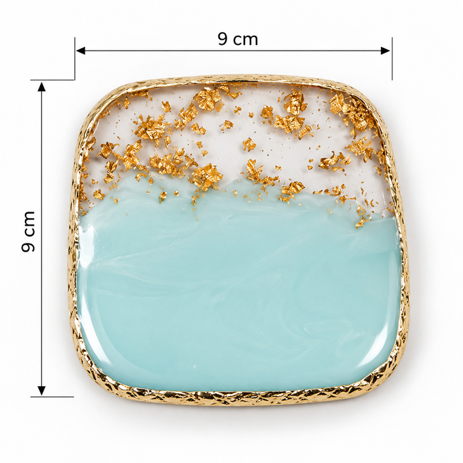 Nail Mixing Palette mint square
