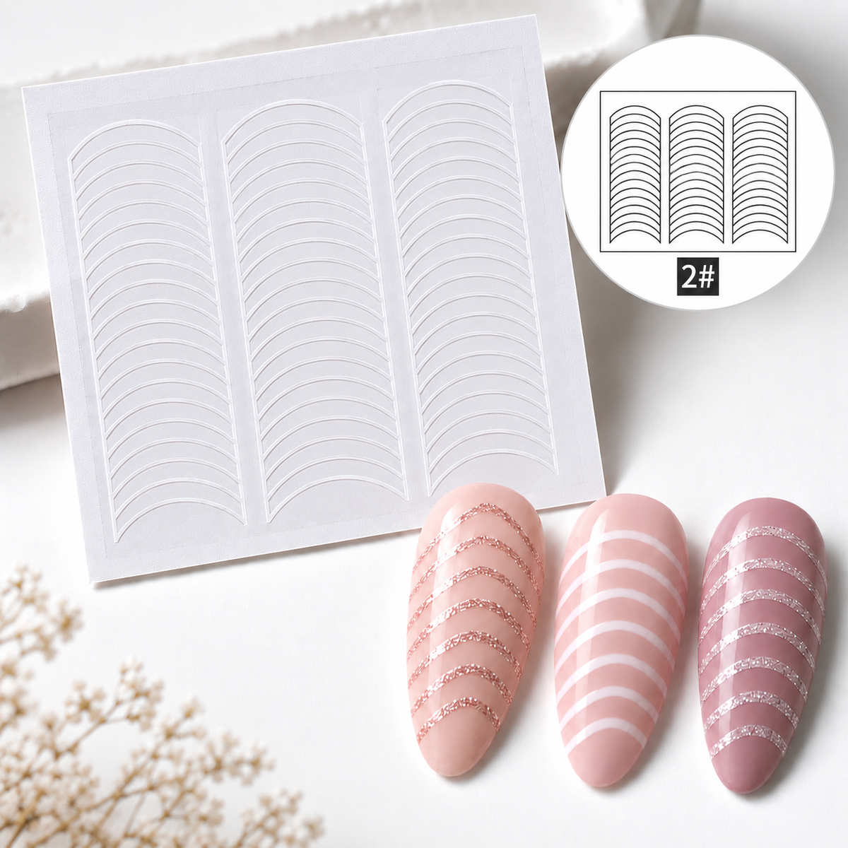 Nail Art Stencils #2