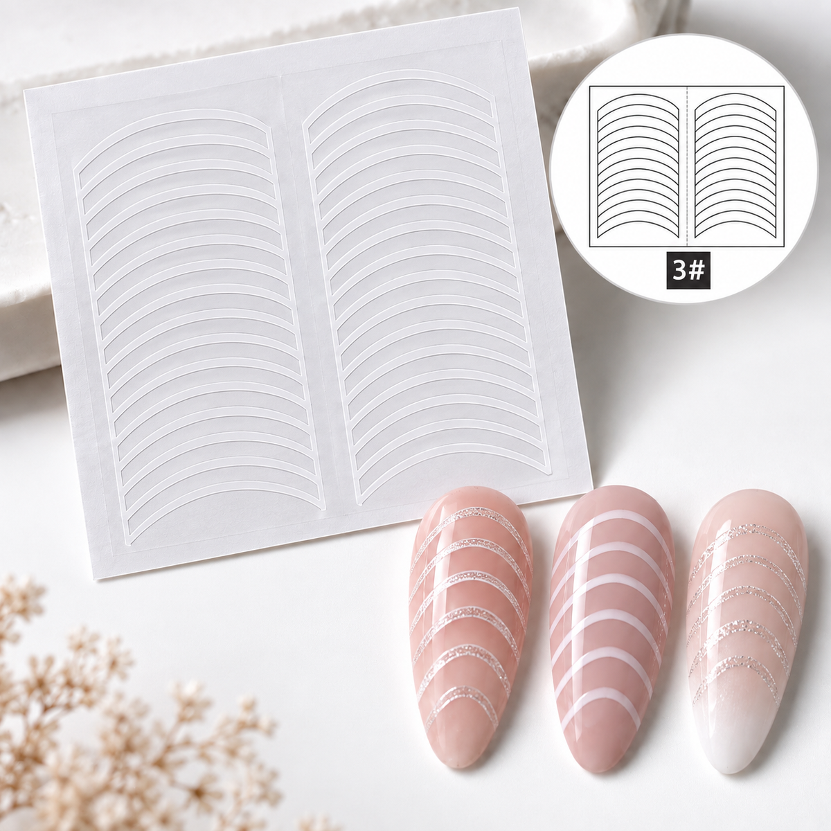 Nail Art Stencils #3