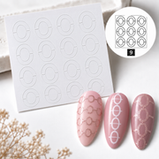 Nail Art Stencils #9