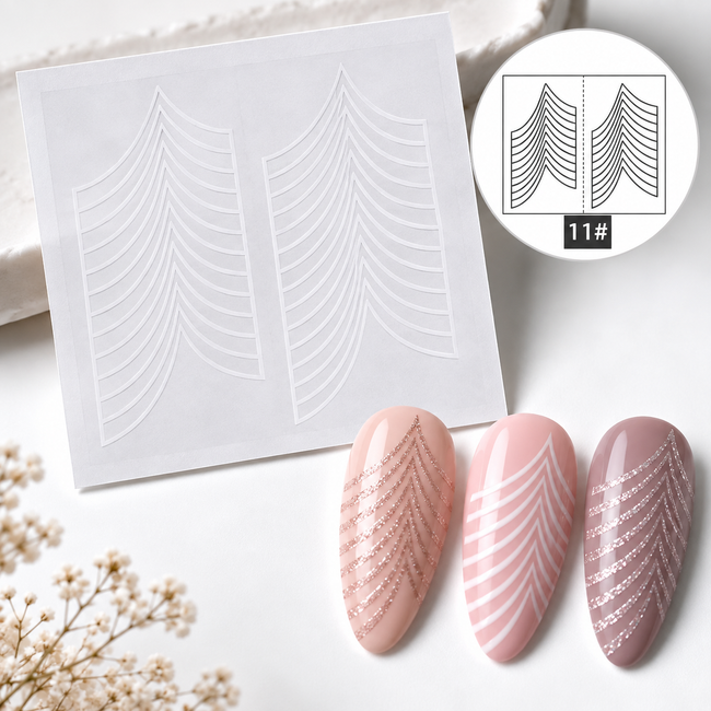 Nail Art Stencils #11
