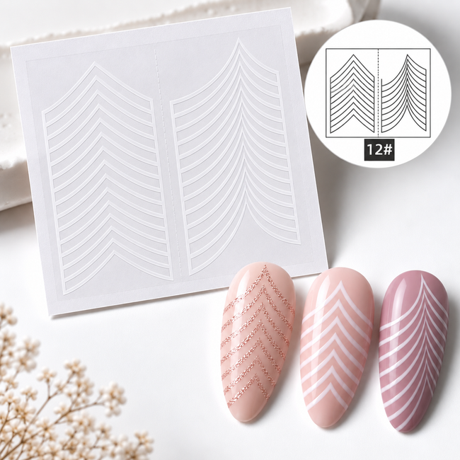 Nail Art Stencils #12