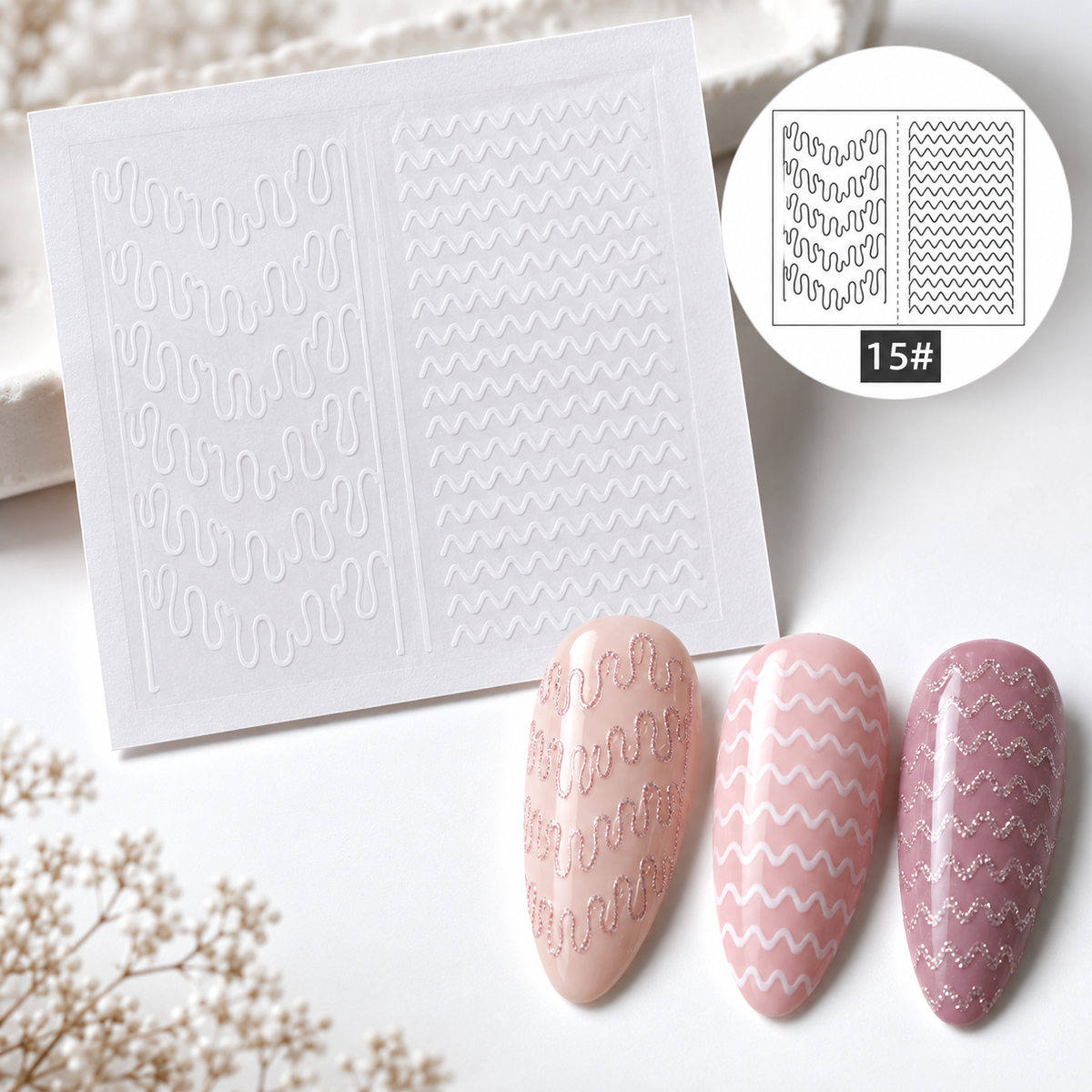 Nail Art Stencils #15