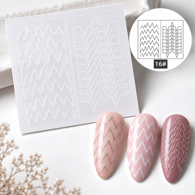 Nail Art Stencils #16