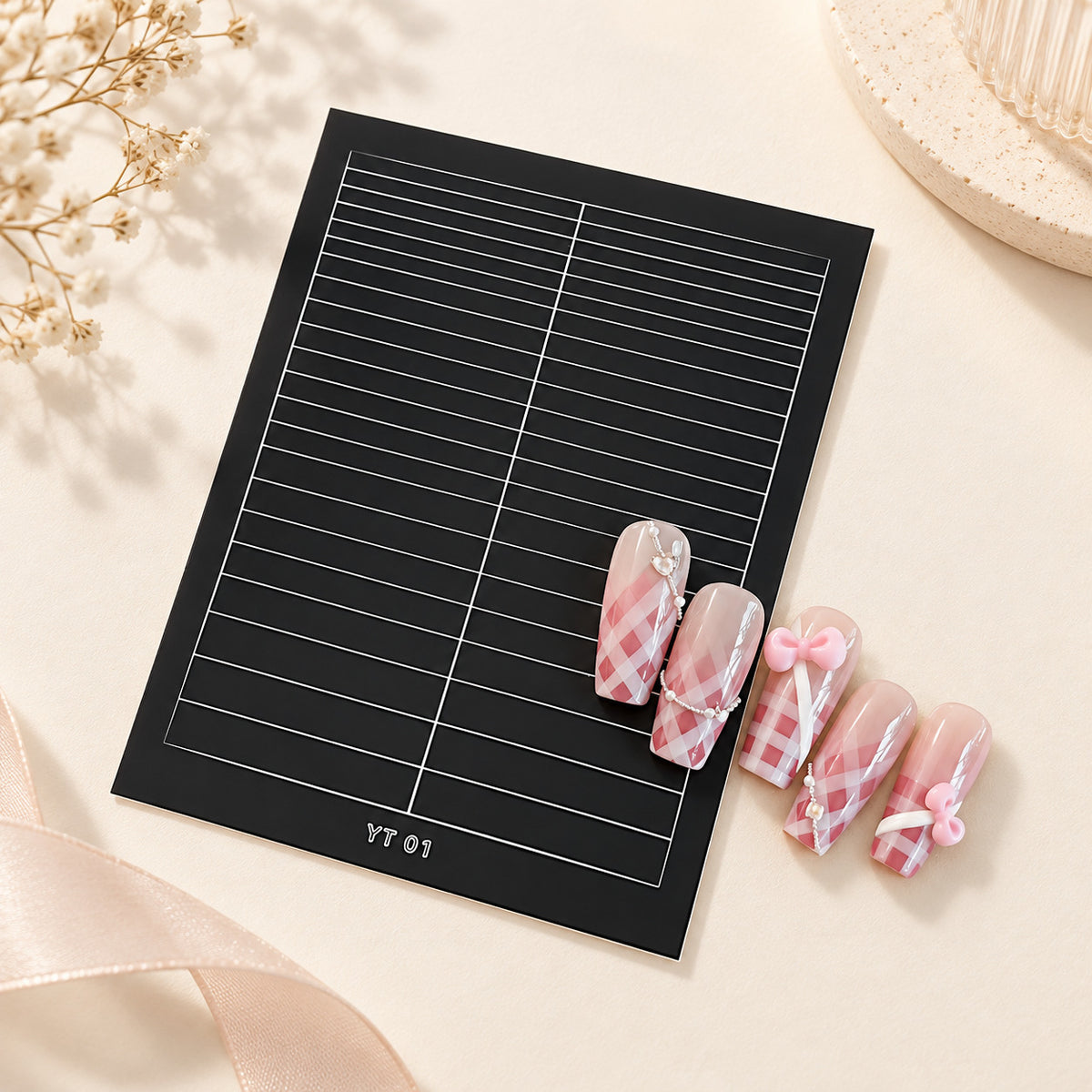 Nail Design Stencils #1