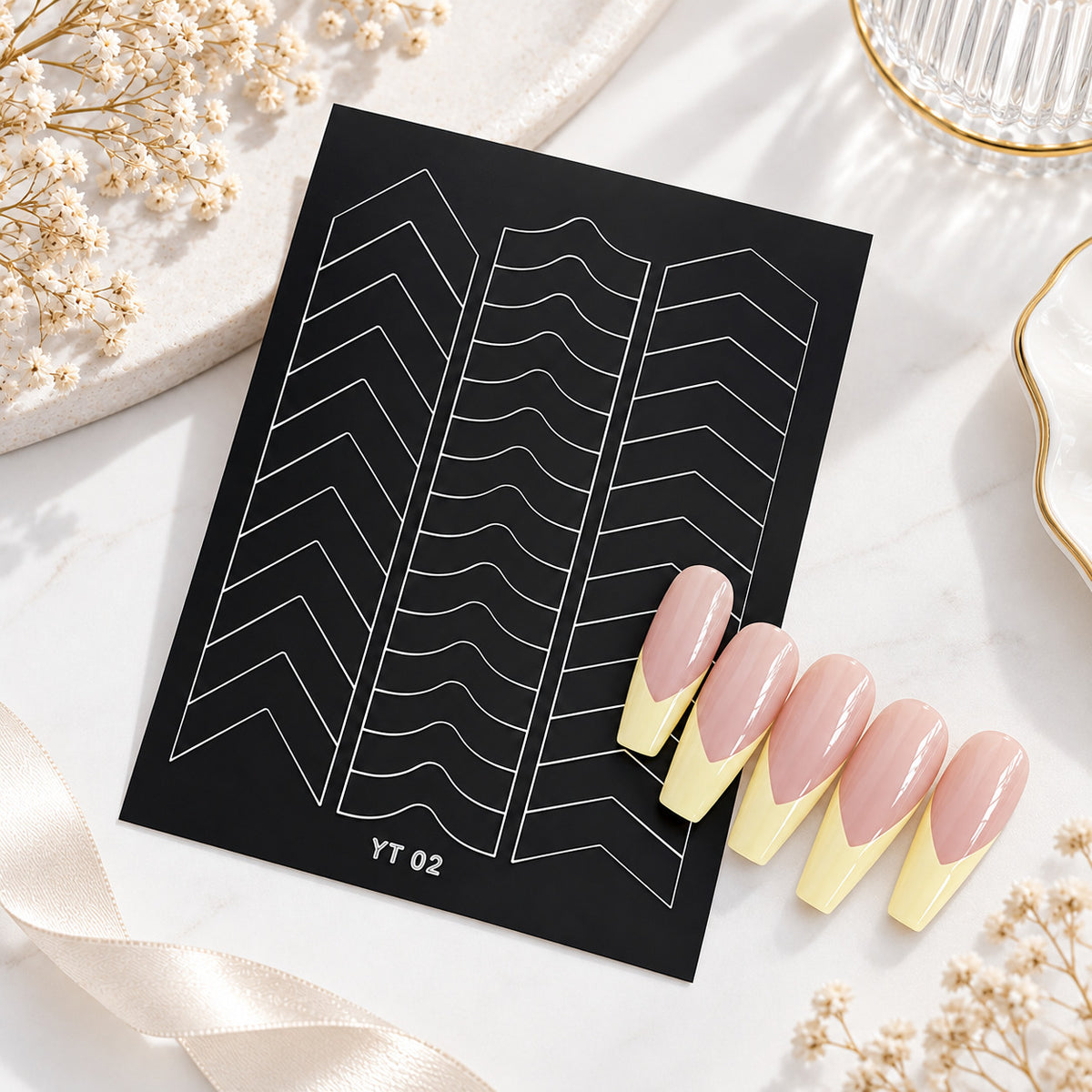 Nail Design Stencils #2