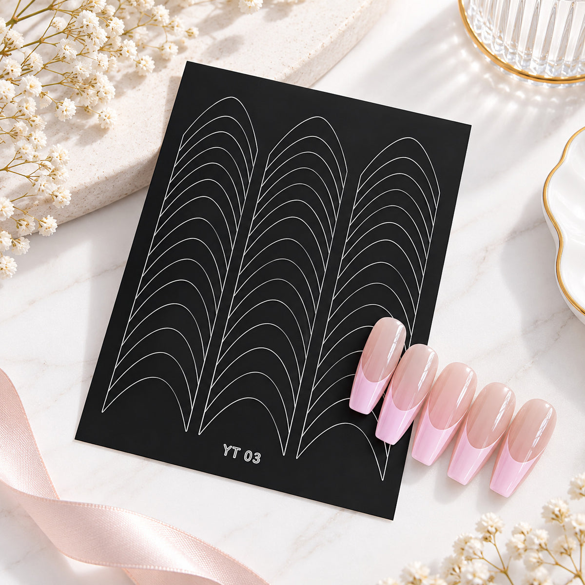 Nail Design Stencils #3