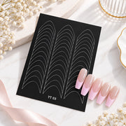Nail Design Stencils #3