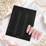 Nail Design Stencils #5