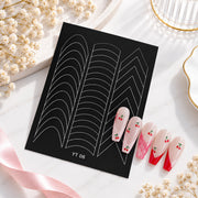 Nail Design Stencils #6
