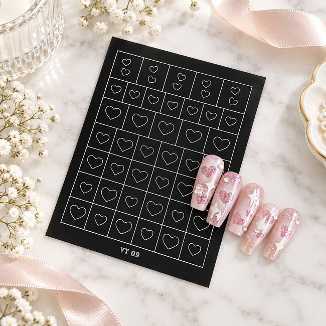 Nail Design Stencils #9