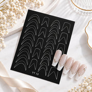 Nail Design Stencils #13