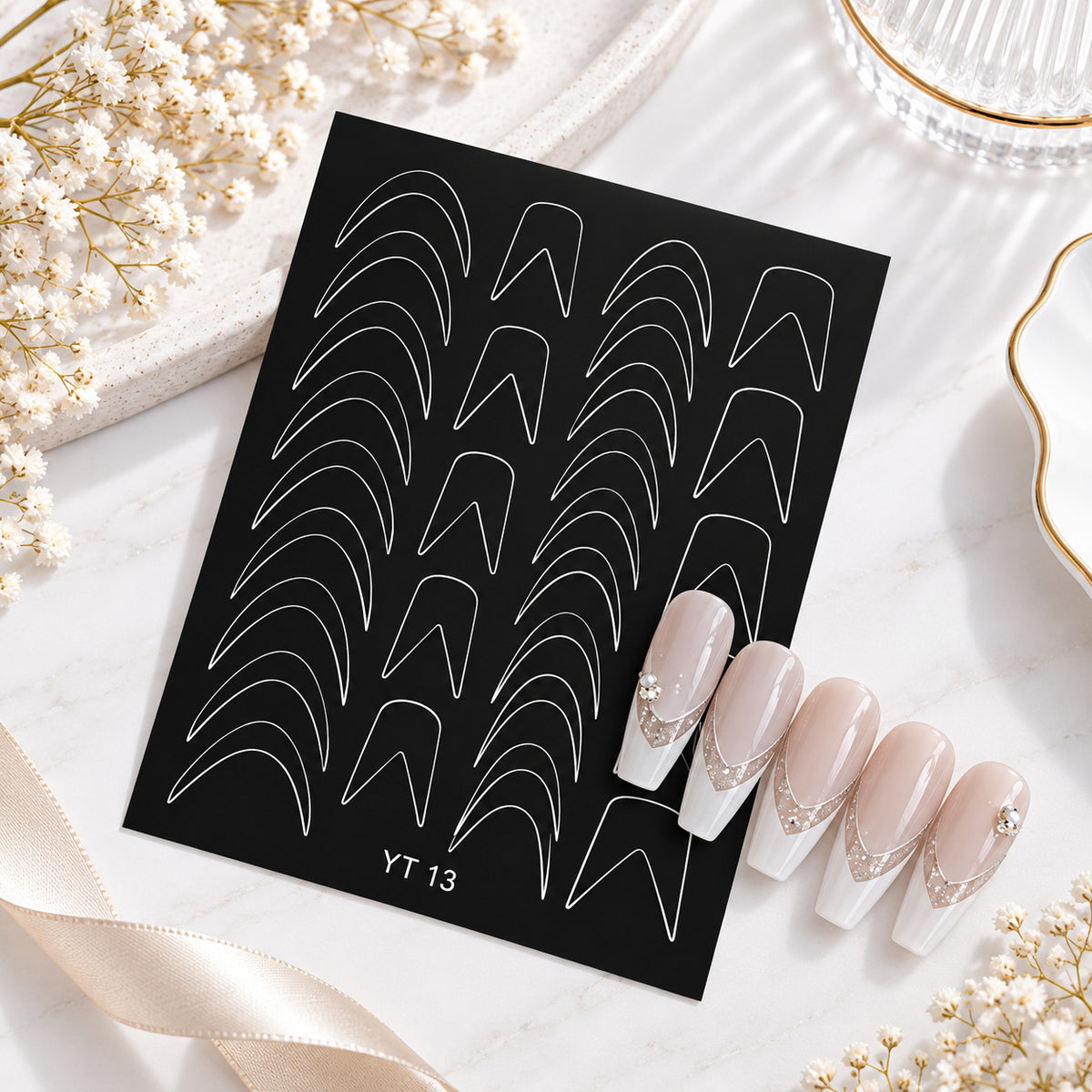 Nail Design Stencils #13