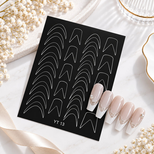 Nail Design Stencils #13
