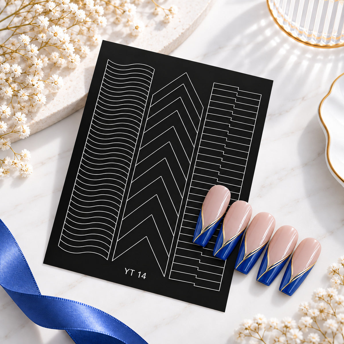 Nail Design Stencils #14