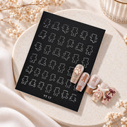 Nail Design Stencils #17