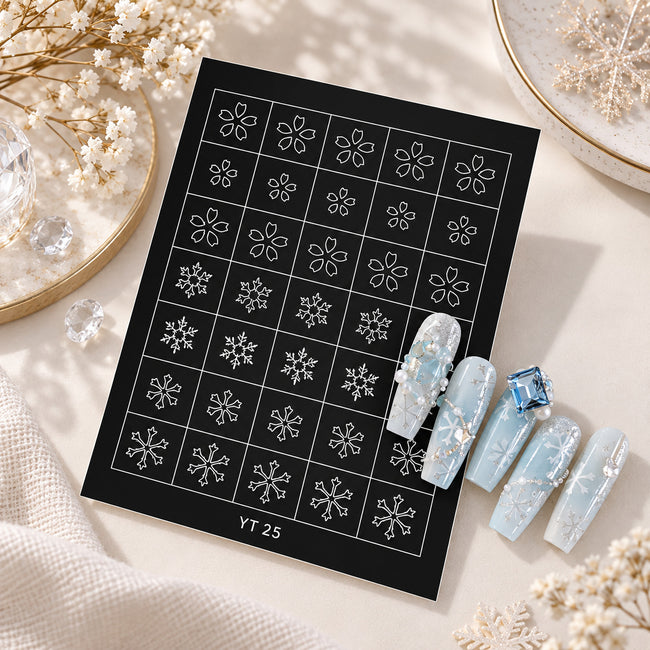 Nail Design Stencils #25
