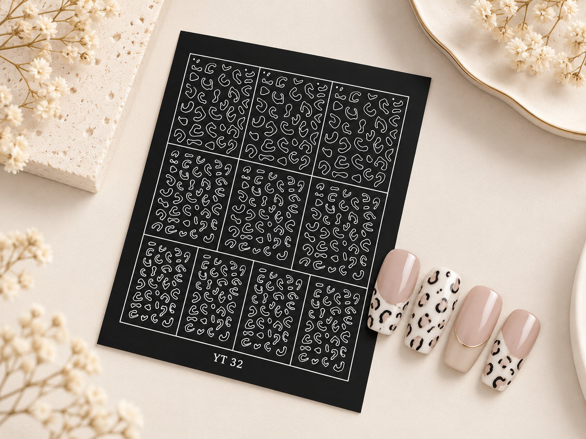 Nail Design Stencils #32